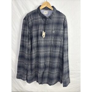 Camel Active Long Sleeve Flannel Shirt Size XXL